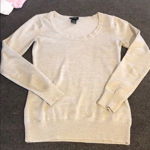 Glitter gold sweater
